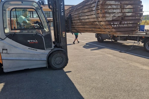 servizio di consegna a domicilio di legnami e strutture in legno